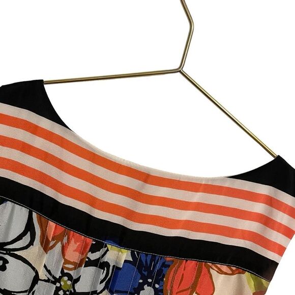 Rabbit Rabbit Rabbit Designs Sleeveless Floral A-Line Swing Dress Size 6 - Picture 5 of 6